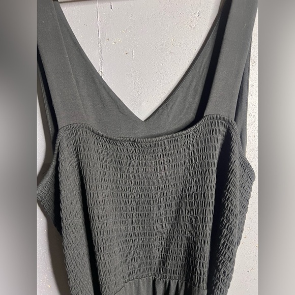 J Jill Wearever Collection Black sleeveless Jumpsuit Women's XLarge - Picture 7 of 8